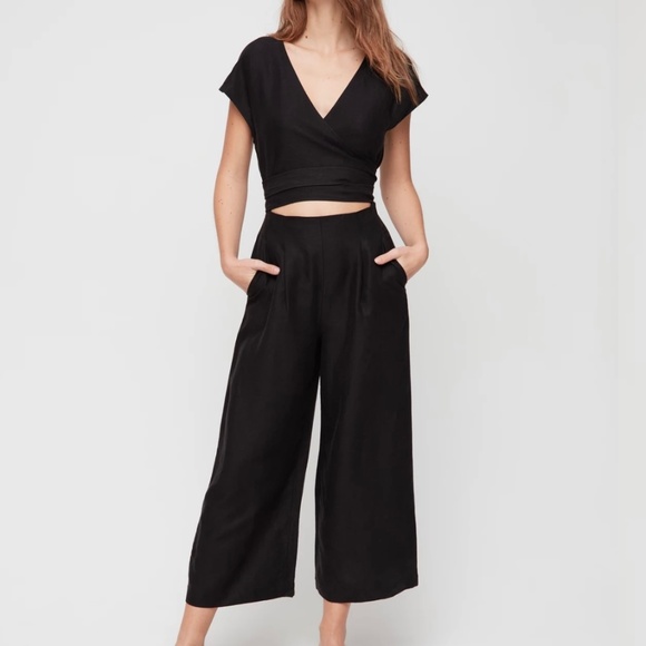 [SOLD] Aritzia Wilfred Brax Jumpsuit - Picture 1 of 7